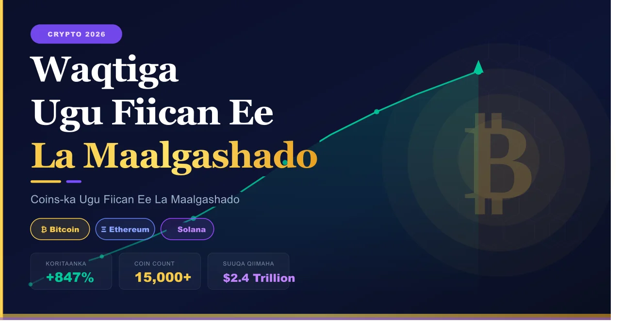 Waqtiga Ugu Fiican Ee La Maalgashado Crypto Iyo Coins-ka Ugu Fiican Ee La Maalgashado Dunida cryptocurrency-ga waxay noqotay mid kamid ah meelaha ugu caansan
